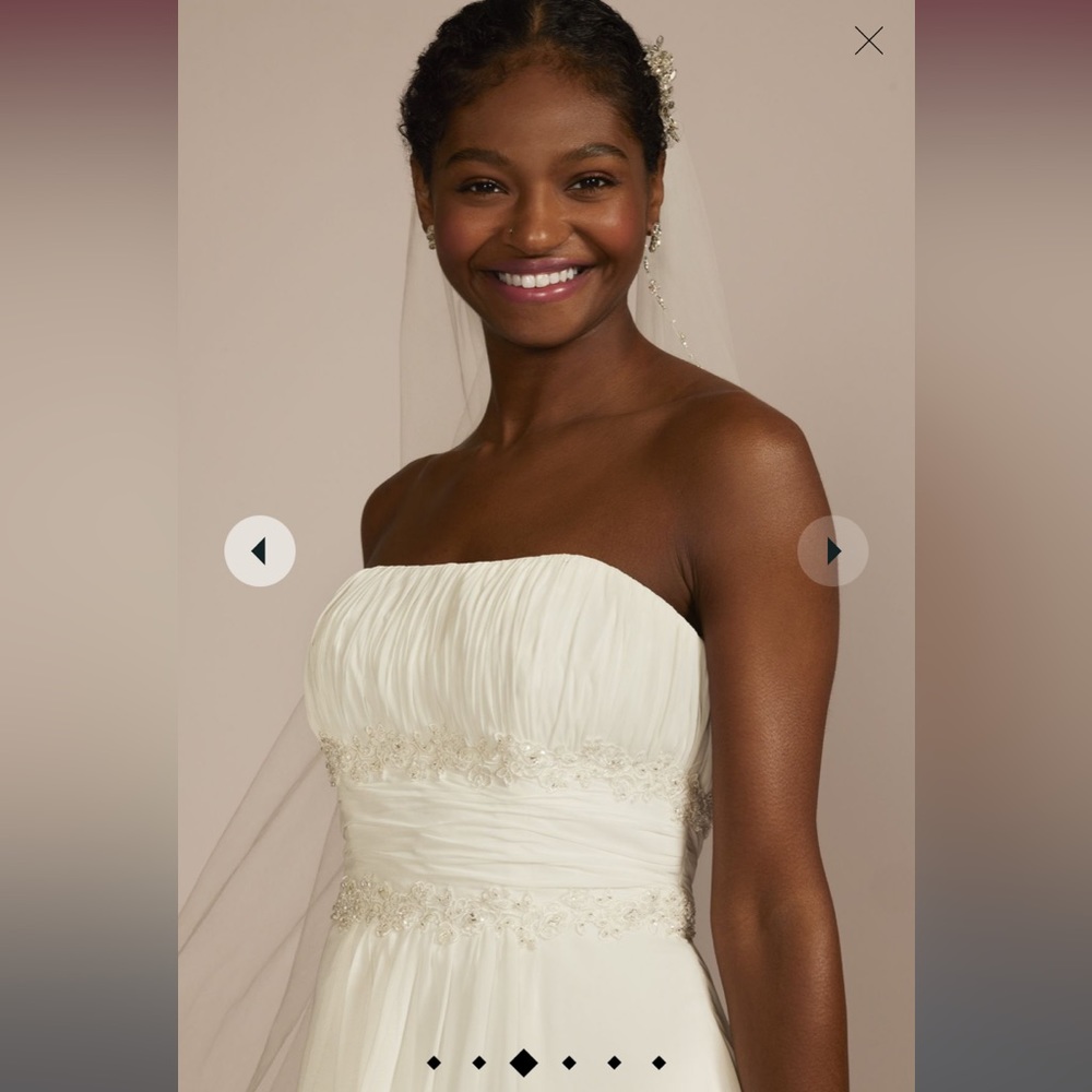 David’s bridal wedding dress